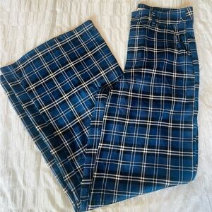 RSQ Tilly's Plaid High Waist Wide Leg Pant